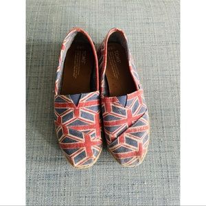 Rare Union Jack Toms Espadrilles